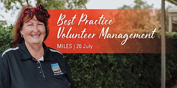 Best Practice Volunteer Management - Miles Workshop