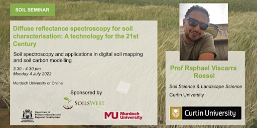 Diffuse reflectance spectroscopy for soil characterisation