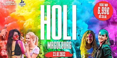HOLI Festival Magdeburg 2022 | 23.07.22 | Arena Magdeburg Tickets