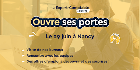 Venez découvrir L-Expert-Comptable.com à Nancy ! 2ème édition billets