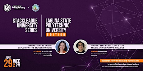 StackLeague University Series: Laguna State Polytechnic University Edition tickets
