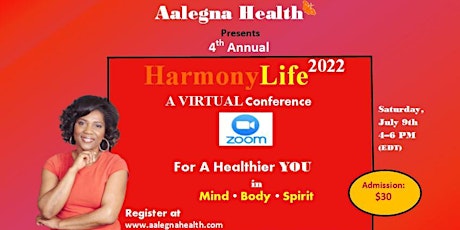 Harmony Life Conference 2022 tickets