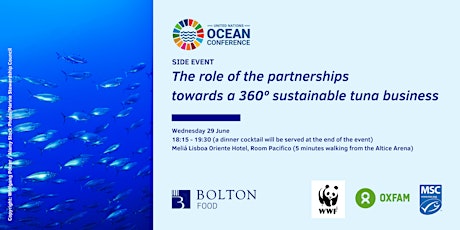 The role of the partnerships towards a 360º sustainable tuna business bilhetes