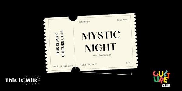 A Mystic Night with Psychic Judy.