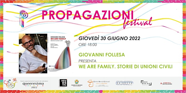 Presentazione del libro "We are family" di Giovanni Follesa