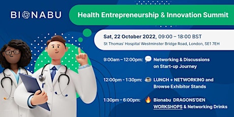 Bionabu Health Entrepreneurship and Innovation Summit tickets
