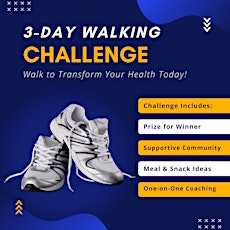 3-Day Walking Challenge (Virtual) biglietti