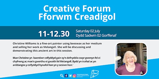 Creative Forum / Fforum Creadigol: Christine Williams