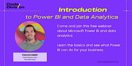 Introduction to Power BI - FREE WEBINAR primary image