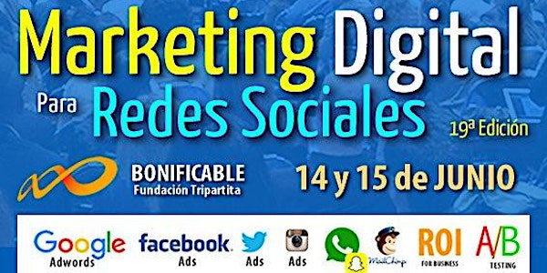 Seminario de Marketing Digital para Redes Sociales - Barcelona (Junio 2017)
