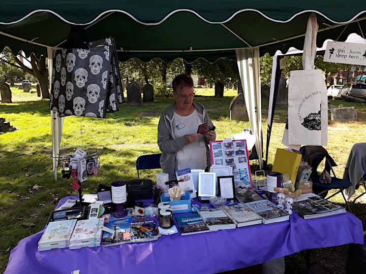 Information and Sales Stall in Warstone Lane Cemetery image