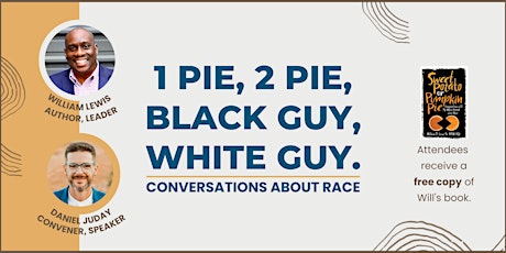 1 Pie, 2 Pie, Black Guy, White Guy.