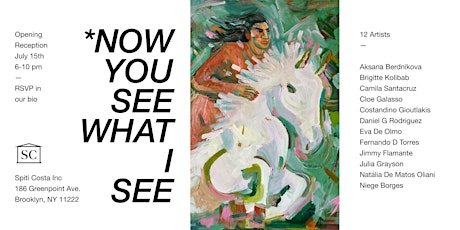 *Now You See What I See - Opening Reception tickets