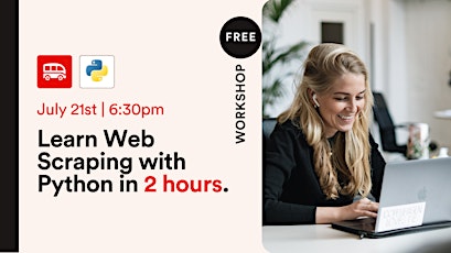 Online workshop: Learn Web Scraping with Python in just 2 hours tickets