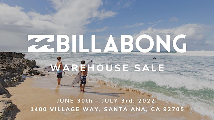 Billabong Warehouse Sale - Santa Ana, CA image
