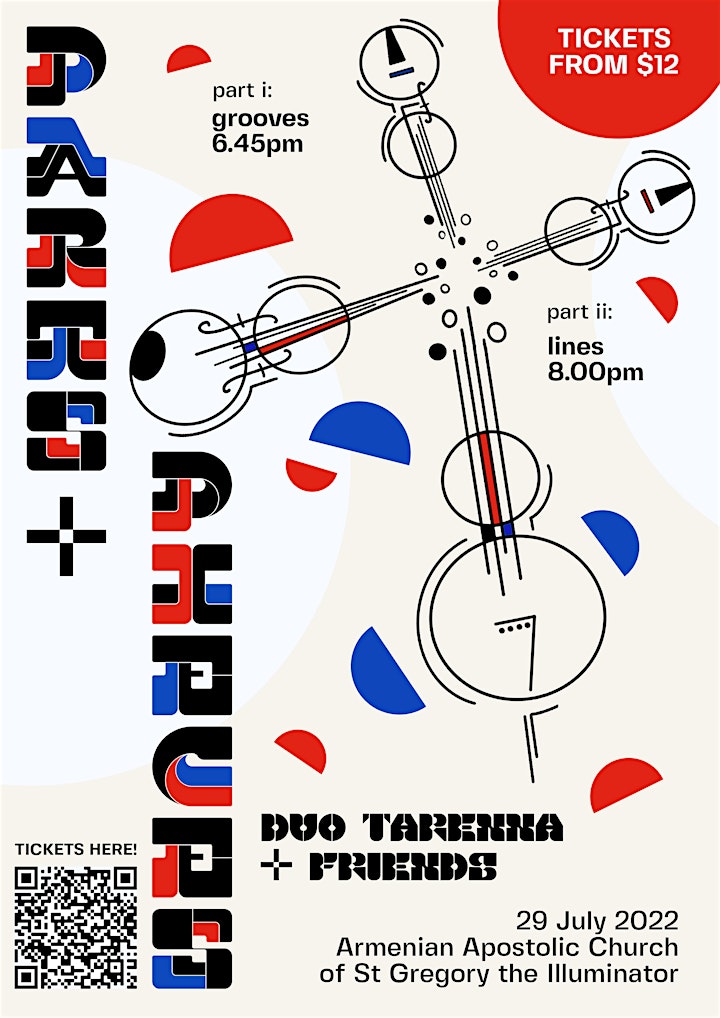 parts + pieces = a night with Duo Tarenna and friends image