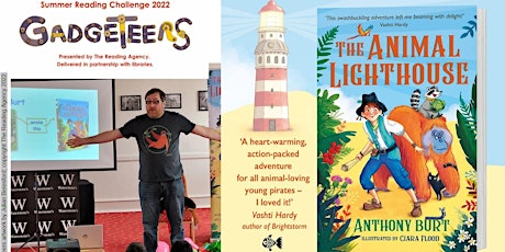 Interactive children's author talk with Anthony Burt (online) tickets