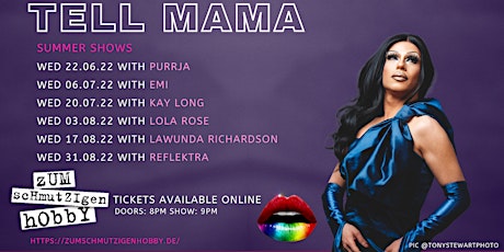 Judy LaDivina Tell Mama (Tickets for 31.08.2022)
