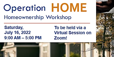 Operation Home Workshop - July 2022 tickets