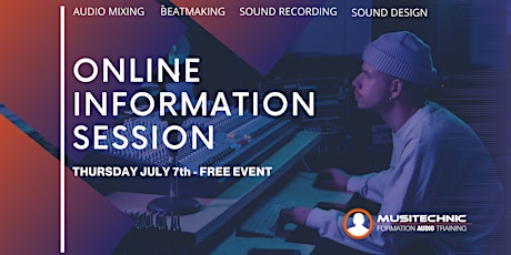 Online information session tickets