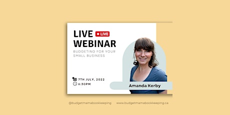 Budgeting for Your Small Business tickets