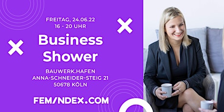 Ich habe gegründet! Business Shower für unser Baby:  www.femindex.com Tickets