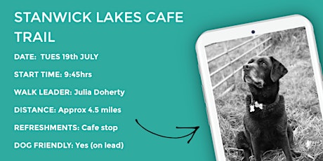 **NEW** STANWICK LAKES CIRCULAR TRAIL  | 4.5 MILES | MODERATE| NORTHANTS tickets