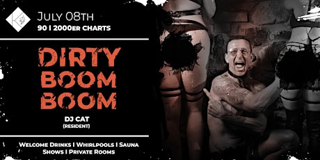 Dirty Boom Boom - 90/2000er Party Tickets