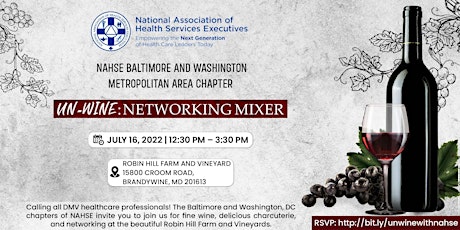 NAHSE Baltimore & Washington, DC Joint Event: Un-Wine Networking Mixer tickets