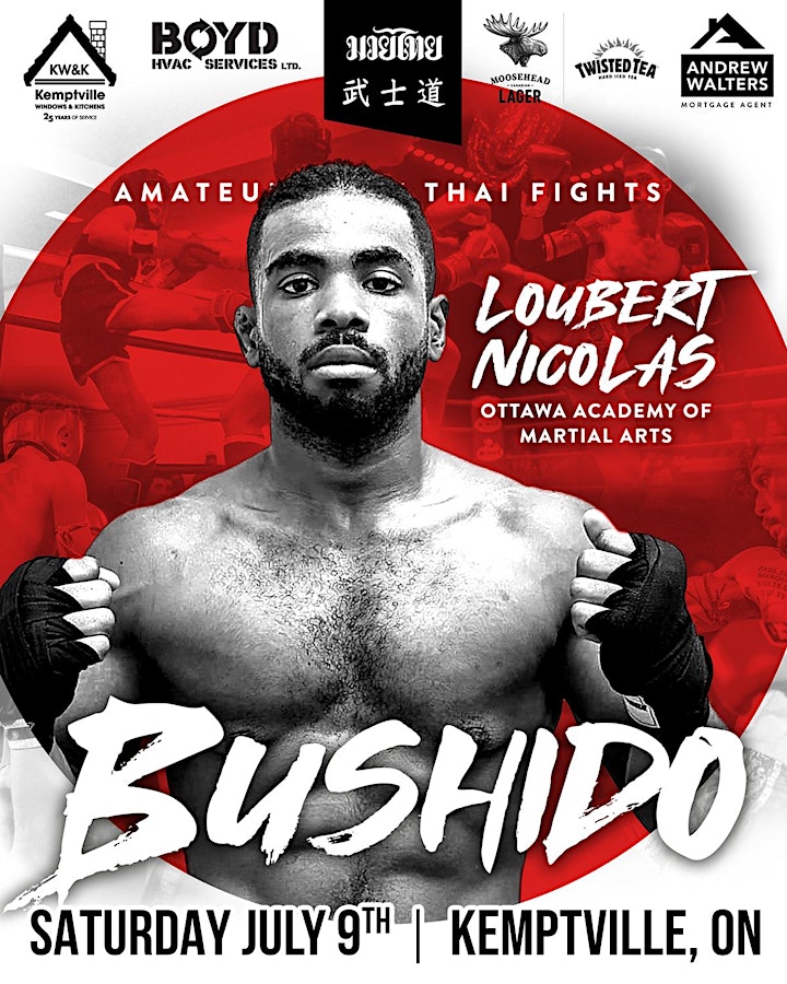 BUSHIDO -  Live  Muay Thai Fights image