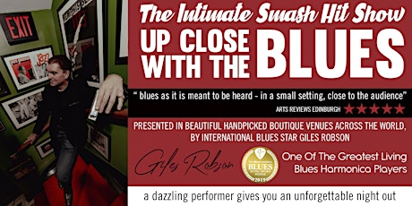 "Up Close With The Blues" Giles Robson + Bruce Katz, Norwich tickets