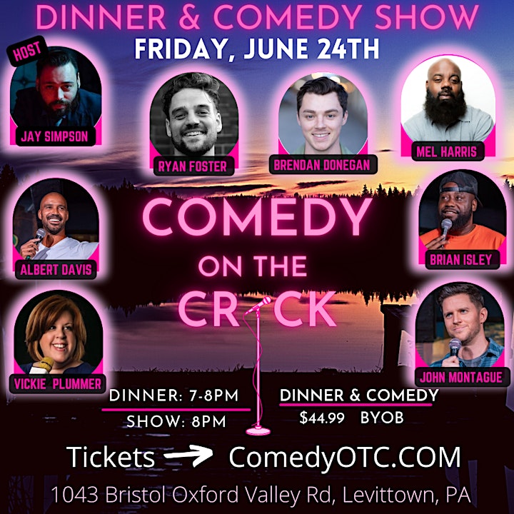Dinner & Comedy Show *MAY * JUNE * JULY*AUGUST* image