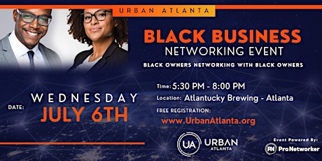 Urban Atlanta Networking Event tickets