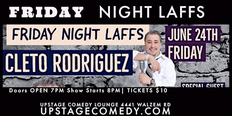 Cleto Rodiriguez Live at Upstage Comedy Lounge