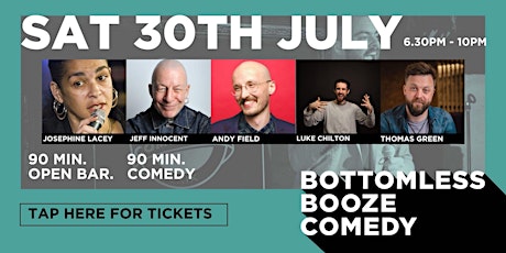 Saturday Bottomless Comedy tickets