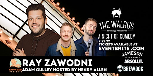 A Night of Comedy with Ray Zawodni, Adam Gulley, and Henry Allen