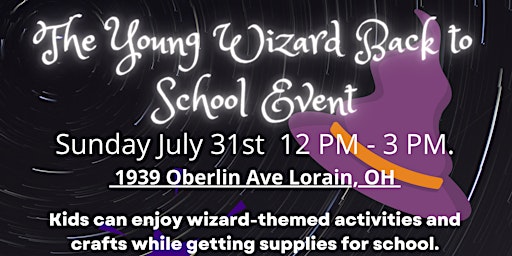 The Young Wizard Back to School Event