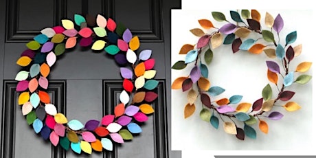 Pops of Color Wreath Class tickets