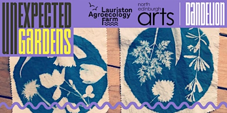 Cyanotype Flag Making at Lauriston Farm on Sat 23rd July and Wed 3rd August