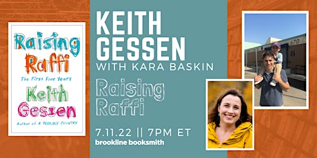 Live at Brookline Booksmith! Keith Gessen with Kara Baskin: Raising Raffi tickets