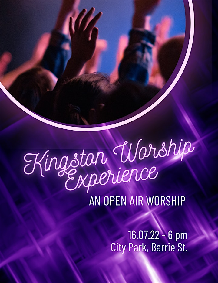 Kingston Worship Experience (An Open-Air Worship) image