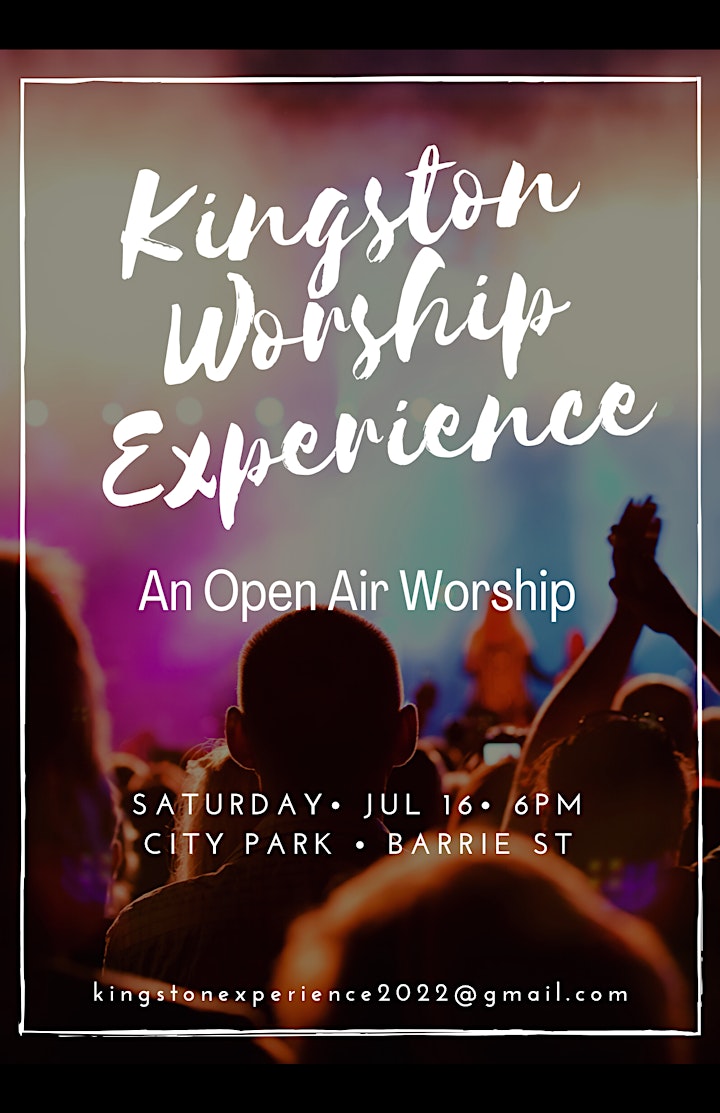 Kingston Worship Experience (An Open-Air Worship) image