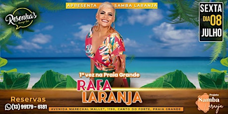 Samba Laranja na Praia Grande - Resenhas Lounge Bar ingressos