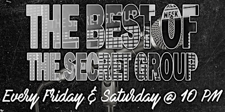 The Best of The Secret Group Comedy Showcase tickets