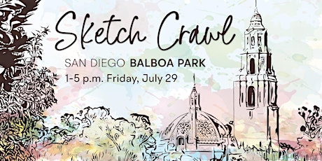 Balboa Park Sketch Crawl tickets