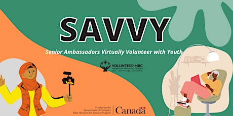 SAVVY: Senior Ambassadors Virtually Volunteer with Youth - info-session primary image