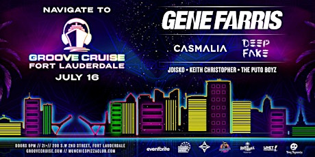 Navigate to Groove Cruise and Celebrate Keith Christopher's Birthday tickets