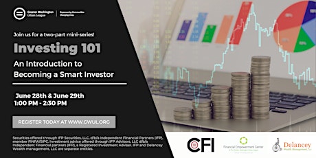 Investing 101 - An Introduction to Becoming a Smart Investor (Part 1) tickets