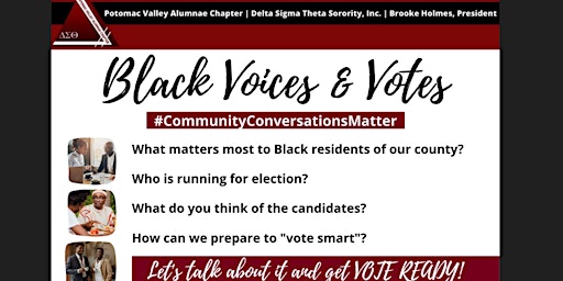 Black Voices & Votes Community Conversation II