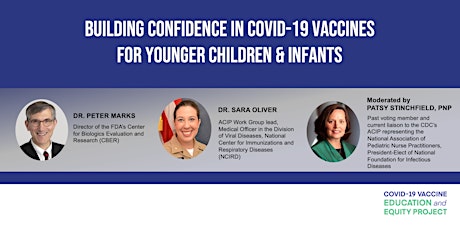 Building Confidence in COVID-19 Vaccines For Younger Children & Infants tickets